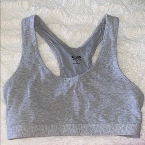 a sports bra